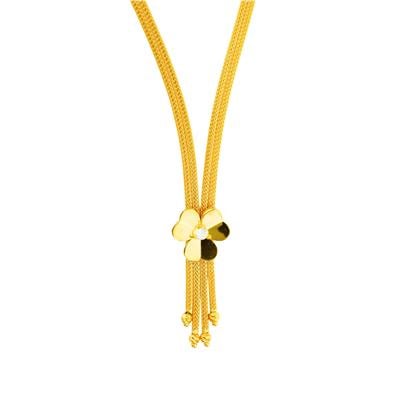 14 Ayar Altın Tasarım Gerdanlık  -  0202392