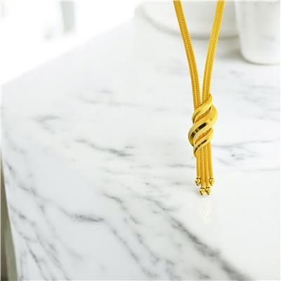 14 Ayar Altın Tasarım Gerdanlık  -  0202407