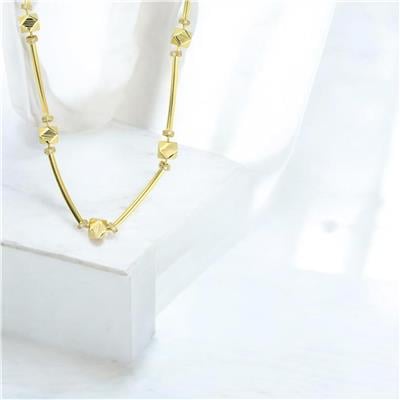 14 Ayar Altın Tasarım Gerdanlık  -  0205218