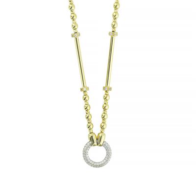 14 Ayar Altın Tasarım Gerdanlık  -  0205222