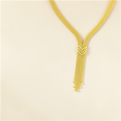 14 Ayar Altın Tasarım Gerdanlık  -  0206469