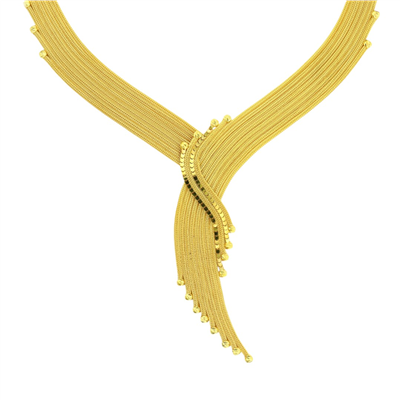 14 Ayar Altın Tasarım Gerdanlık  -  0206465