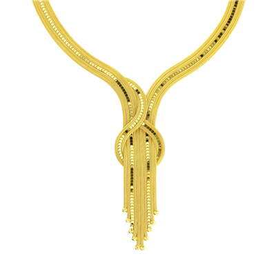 14 Ayar Altın Tasarım Gerdanlık  -  0206473