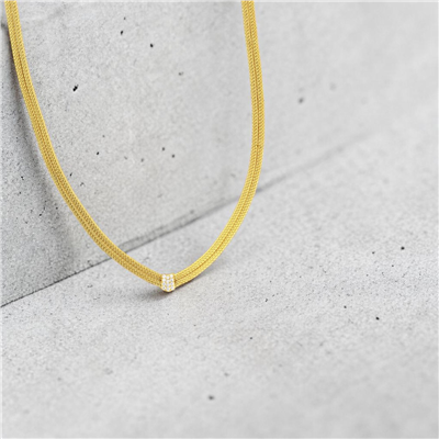 14 Ayar Altın Tasarım Gerdanlık  -  0206487