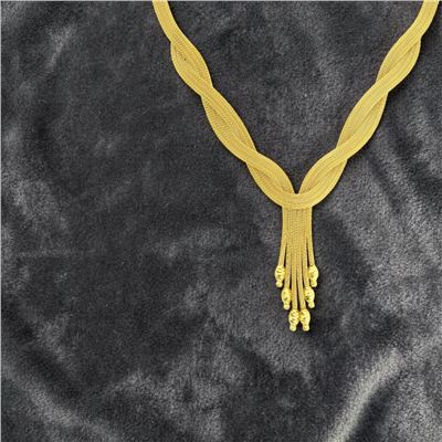 14 Ayar Altın Tasarım Gerdanlık  -  0207309