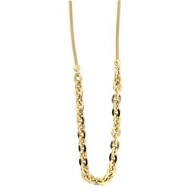 14 Ayar Altın Tasarım Gerdanlık  -  F003823