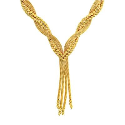 14 Ayar Altın Tasarım Gerdanlık  -  F005649