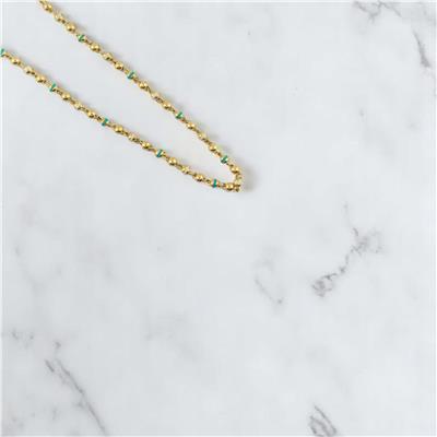 14 Ayar Altın Tasarım Kolye  -  0179275