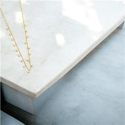 14 Ayar Altın Tasarım Kolye  -  0183055