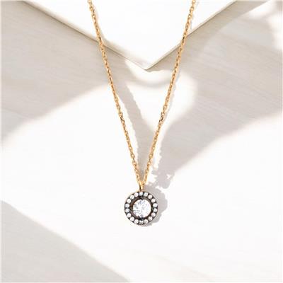 14 Ayar Altın Tasarım Kolye  -  0184713