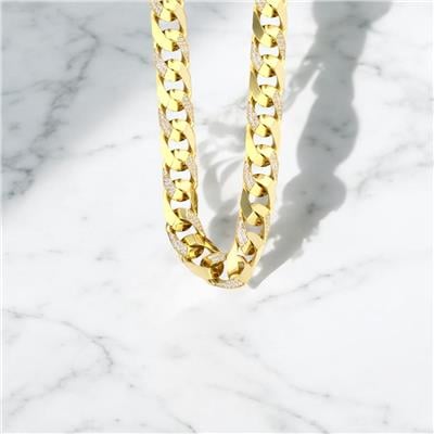 14 Ayar Altın Tasarım Kolye  -  0184872