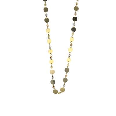 14 Ayar Altın Tasarım Kolye  -  0188296