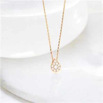 14 Ayar Altın Tasarım Kolye  -  0188755