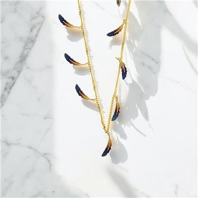 14 Ayar Altın Tasarım Kolye  -  0188770