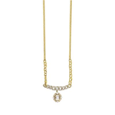 14 Ayar Altın Tasarım Kolye  -  0188875