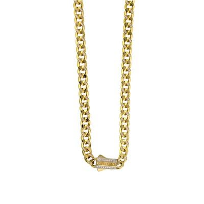 14 Ayar Altın Tasarım Kolye  -  0192643