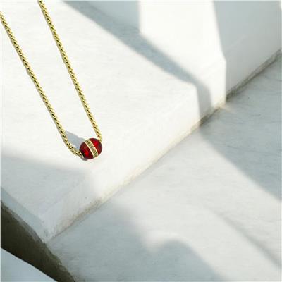 14 Ayar Altın Tasarım Kolye  -  0193741