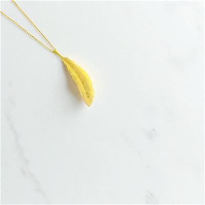 14 Ayar Altın Tasarım Kolye  -  0194373