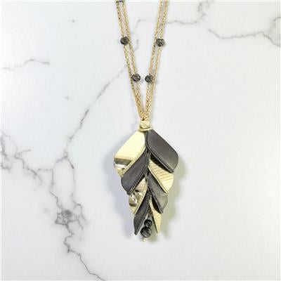 14 Ayar Altın Tasarım Kolye  -  0195198