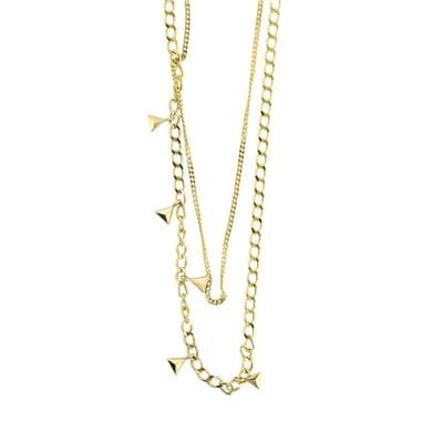 14 Ayar Altın Tasarım Kolye  -  0195229