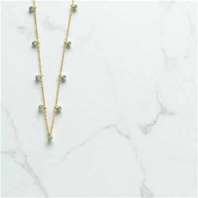 14 Ayar Altın Tasarım Kolye  -  0196723