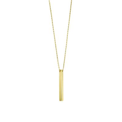 14 Ayar Altın Tasarım Kolye  -  0197893