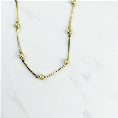 14 Ayar Altın Tasarım Kolye  -  0199524