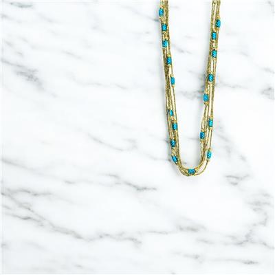 14 Ayar Altın Tasarım Kolye  -  0200432