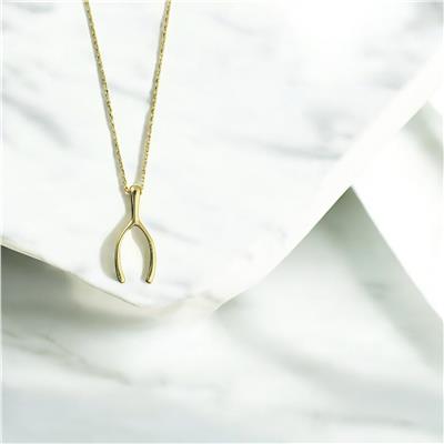 14 Ayar Altın Tasarım Kolye  -  0201297