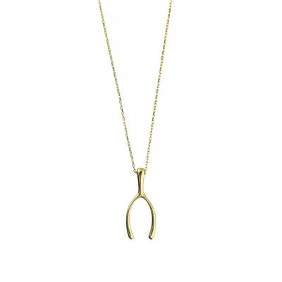 14 Ayar Altın Tasarım Kolye  -  0201297