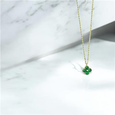 14 Ayar Altın Tasarım Kolye  -  0202233