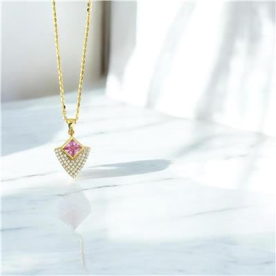 14 Ayar Altın Tasarım Kolye  -  0202934