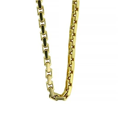 14 Ayar Altın Tasarım Kolye  -  0203419