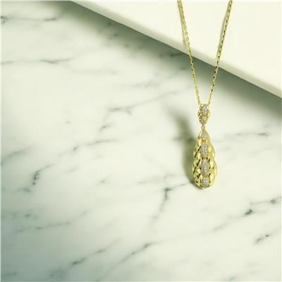 14 Ayar Altın Tasarım Kolye  -  0203483