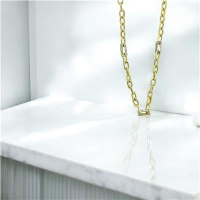 14 Ayar Altın Tasarım Kolye  -  0203691