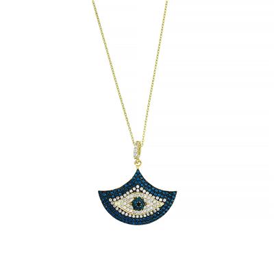 14 Ayar Altın Tasarım Kolye  -  0203722