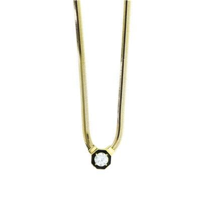 14 Ayar Altın Tasarım Kolye  -  0204014