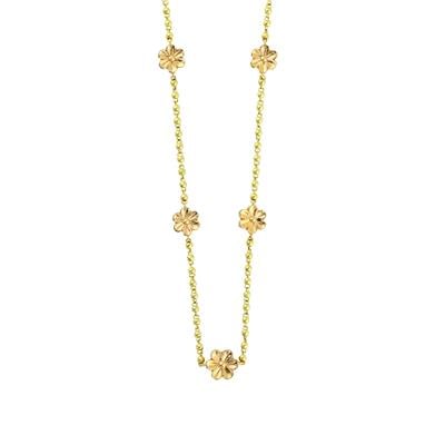 14 Ayar Altın Tasarım Kolye  -  0204312