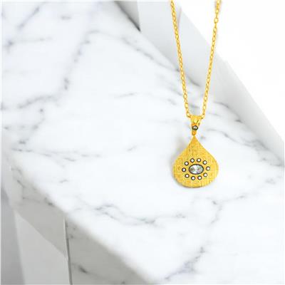 14 Ayar Altın Tasarım Kolye  -  0204418