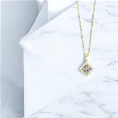 14 Ayar Altın Tasarım Kolye  -  0205069