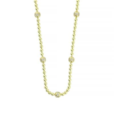 14 Ayar Altın Tasarım Kolye  -  0205238