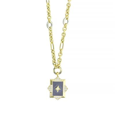 14 Ayar Altın Tasarım Kolye  -  0205239