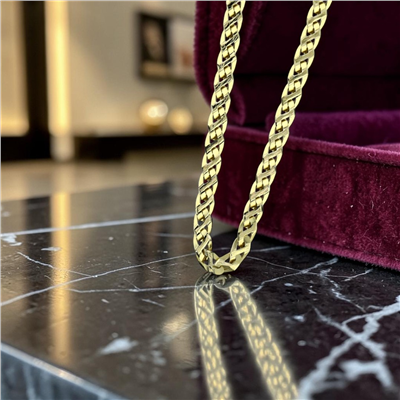 14 Ayar Altın Tasarım Kolye  -  0205462