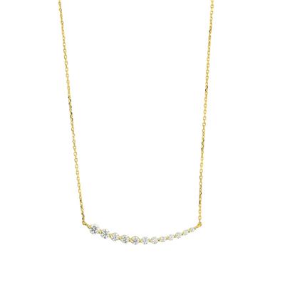 14 Ayar Altın Tasarım Kolye  -  0206134