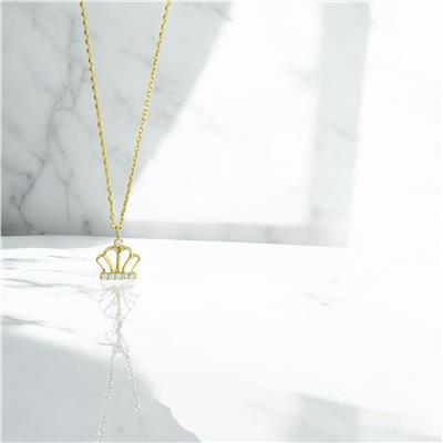 14 Ayar Altın Tasarım Kolye  -  0206147