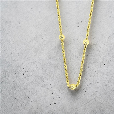 14 Ayar Altın Tasarım Kolye  -  0206508