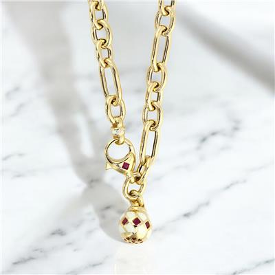 14 Ayar Altın Tasarım Kolye  -  F003569