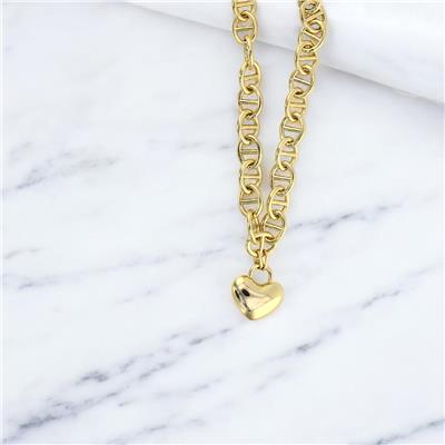 14 Ayar Altın Tasarım Kolye  -  F003598