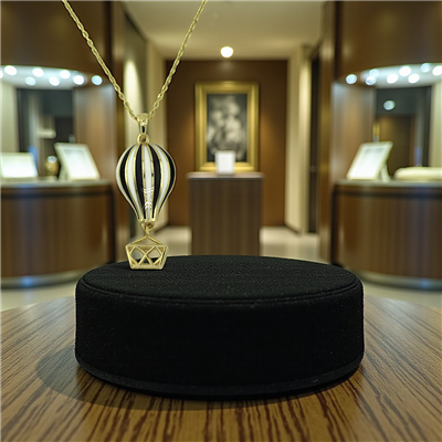 14 Ayar Altın Tasarım Kolye  -  K204743