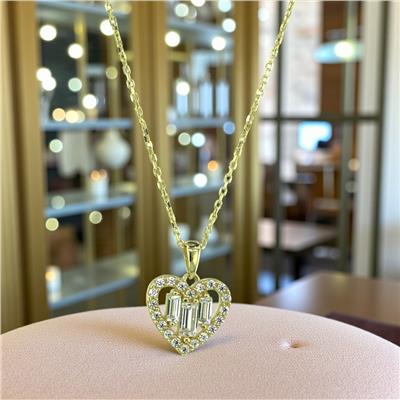 14 Ayar Altın Tasarım Kolye  -  K214965